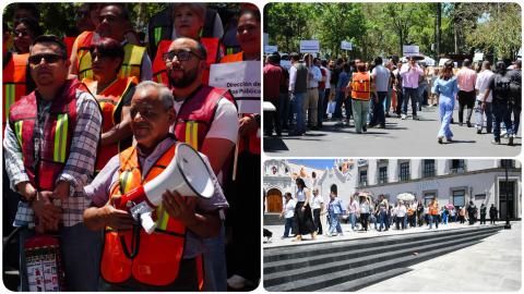 Simulacro en Xalapa: desalojan oficinas por alerta sísmica