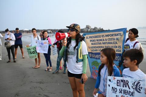 Arrecife sí, cemento no: rechazan ampliación del puerto de Veracruz