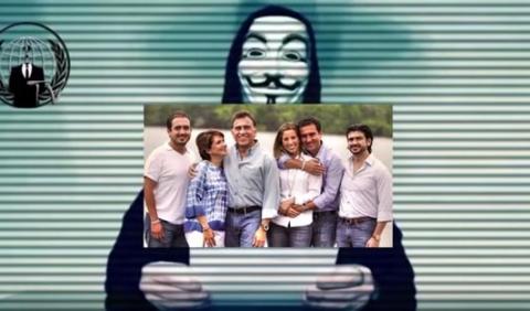 Anonymous revela propiedades de Yunes Linares