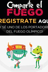 ¿Quieres ser portador del fuego olímpico en los Juegos Centroamericanos?