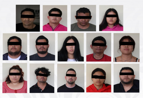 Caen 14 con armas y droga tras operativo en el puerto de Veracruz