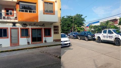 Comando asalta restaurante en Coatza; roba 53 mil pesos y a clientes