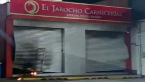 En menos de 3 meses, Jarochos Carnicería sufre otro ataque en Tuxpan