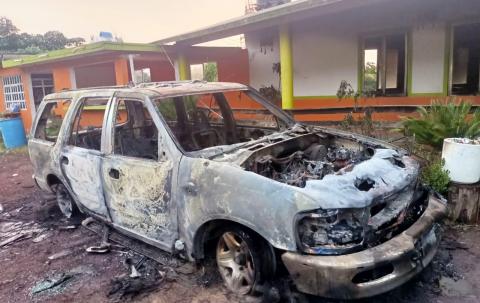 Incendian casa de campaña de candidato de Morena en Jilotepec