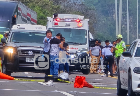 Muere atropellado Giovanni sobre la Orizaba-Córdoba