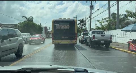 “Totonacos”, autobuses del gobierno de Nahle, llegan a Poza Rica