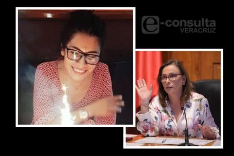 Rocío Nahle lamenta homicidio de la periodista Avisack Douglas