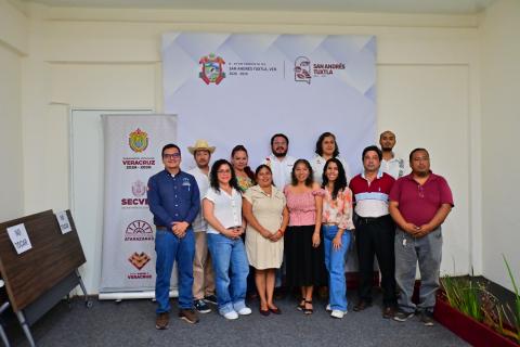 Ayuntamiento impulsa profesionalización de promotores culturales de San Andrés Tuxtla