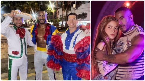 Bailarín de Shakira sorprende en el Carnaval de Veracruz 2026