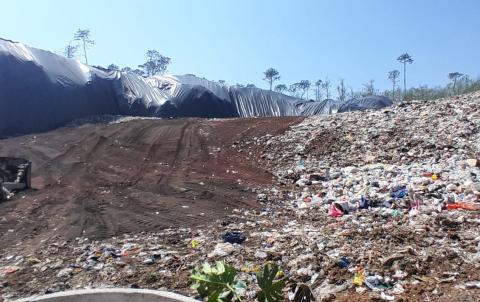 Denuncian basurero ilegal en Tlacolulan; piden clausura 