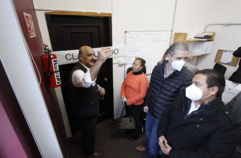 Ahued clausura “pasadizo secreto” del palacio municipal en Xalapa