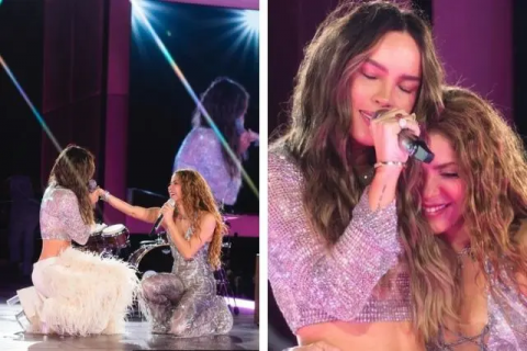 Shakira y Belinda encienden México al cantar Día de Enero