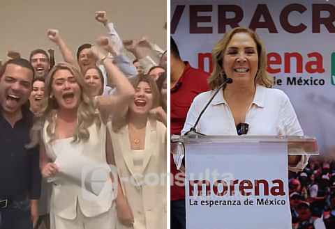 "¡Ganamos!", dicen Bertha Ahued y Maryjose Gamboa en Boca del Río