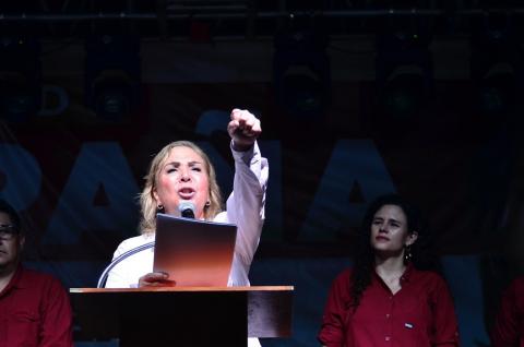 Bertha Ahued, de Morena, pide recuento de votos en Boca del Río