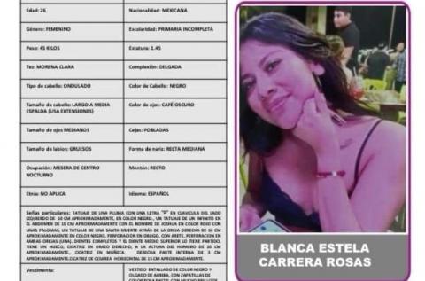 Blanca desapareció tras ir a su trabajo en Puebla; es de Orizaba