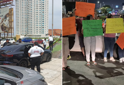 bloqueo, Uber, Veracruz
