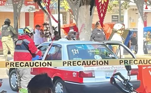 A horas de Nochebuena, asesinan a balazos a taxista de Cuitláhuac