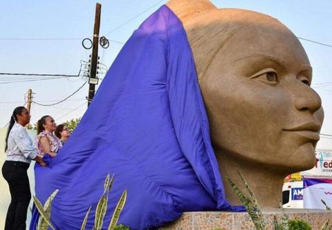 Fin a "La Cabezona": retirarán escultura en Tlalixcoyan