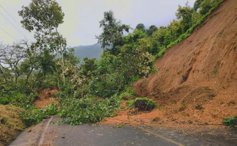 Incomunicadas seis localidades en el norte de Veracruz: Sheinbaum