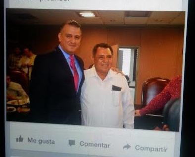 La imagen fue tomada del Facebook de Francisco Garrido, pero más tarde la borró.