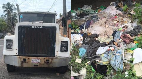 Hasta vehículos son refugio para personas sin techo en Veracruz