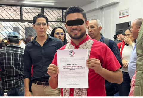 Detienen a candidato del PRI a síndico de Medellín de Bravo