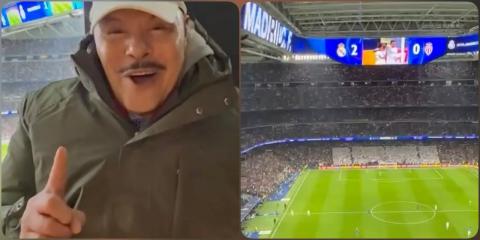 Alcalde de Catemaco va a ver al Real Madrid durante gira en España