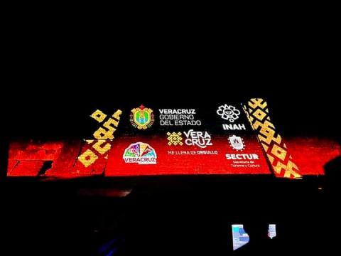 Veracruz, segundo estado en proyectar videomapping en zona arqueológica