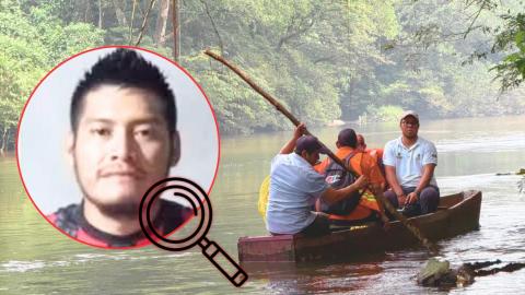 A seis días aún buscan en cenote a Erasto, pescador de Uxpanapa