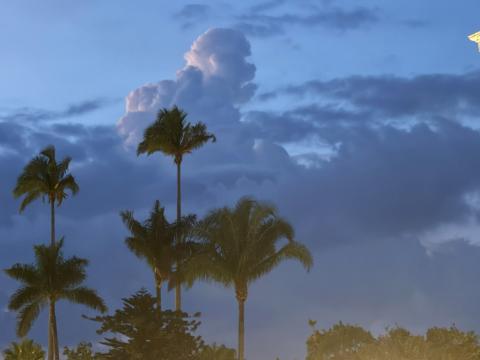 Se mantiene el potencial de lluvias para este martes en Veracruz