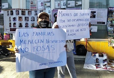 Comisión de víctimas pretende frenar búsquedas en grupo: colectivos