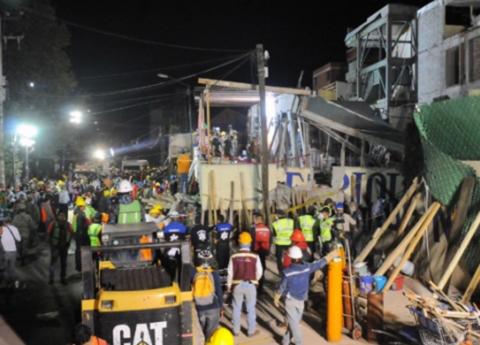 Alistan maquinara en Rébsamen para evitar derrumbe