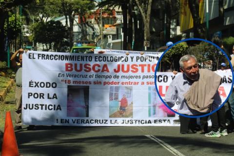 Colonos en Xalapa acusan intento de despojo de tierras