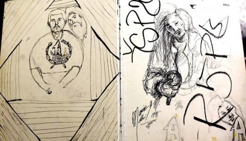 Fotografías y dibujos son parte del expediente de Mario Aburto image 20