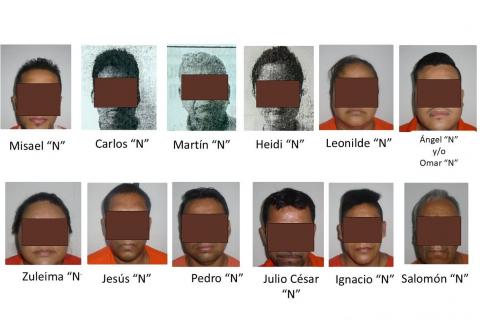 Condenan a 12 secuestradores que operaban en el sur de Veracruz 