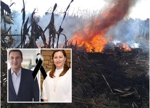 Helicóptero de Martha Erika y Rafael Moreno, se desplomó a 10 minutos del despegue: Durazo