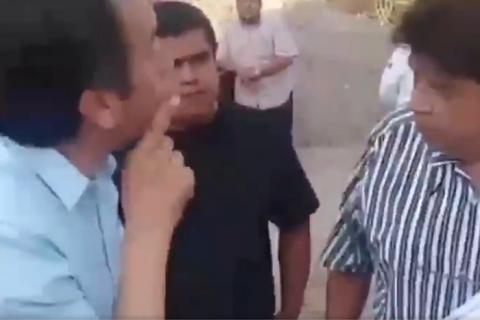 Polémica por video de Cuitláhuac increpando a ciudadano