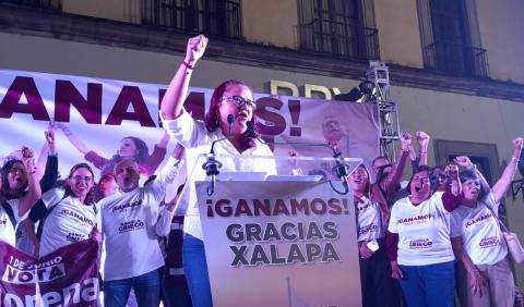 Daniela Griego y Morena se quedan con Xalapa; MC es segunda fuerza