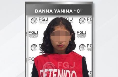 Vinculan a proceso a Danna Yanina N por feminicidio de Dafne
