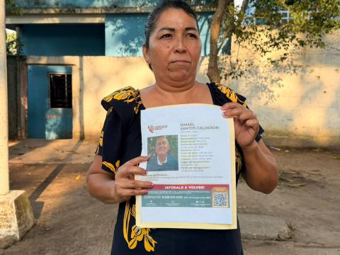 “Como que la tierra se abrió y se lo tragó”: familia busca a adulto mayor desaparecido en Minatitlán