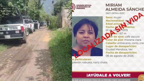 Identifican por ADN a Miriam Almeida, hallada sin vida en Nogales