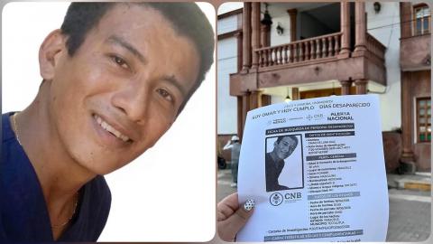 Omar de Luna desapareció en Tecolutla; a un mes no hay rastro