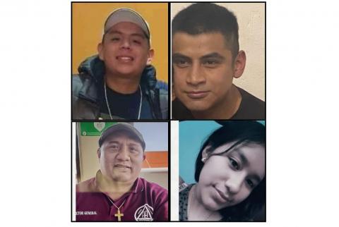 Desaparecen cuatro personas en Zongolica; hay una menor de edad