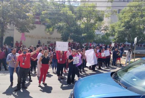 Segundo día consecutivo de protestas en Xalapa contra recortes al PJF