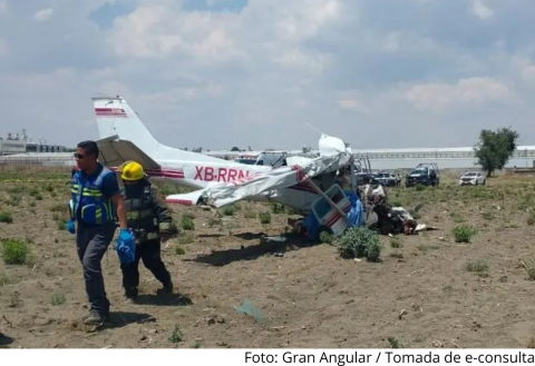Mueren 3 personas tras desplome de avioneta que viajaba a Poza Rica