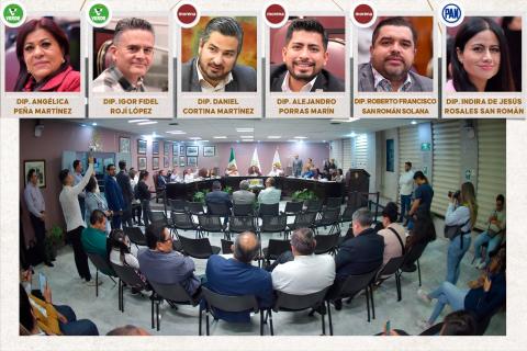 Solicitan diputadas y diputados licencia para separarse del cargo