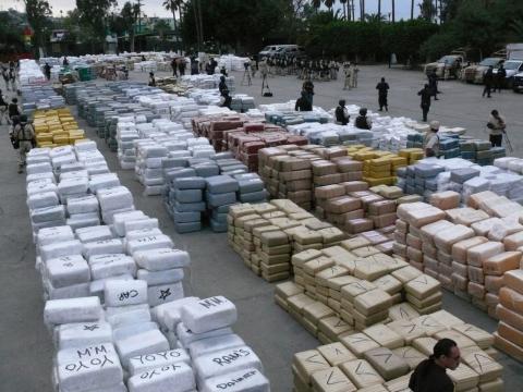 EU deja pasar 90% de la droga que le llega desde territorio mexicano