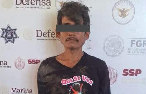 Detienen a 'El Lagrimita' en Coatza por atacar con machete a policías 