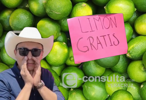 Por caída del precio, productores de Emiliano Zapata regalan limón