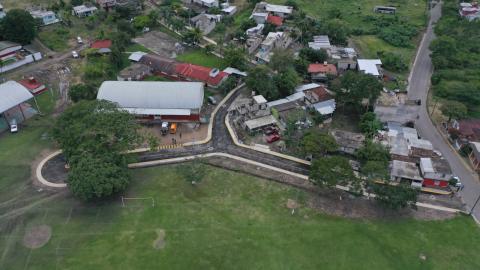 Cumple Ayuntamiento de Emiliano Zapata con obras en Rancho Viejo, Palmar Estación, Miradores y El Lencero